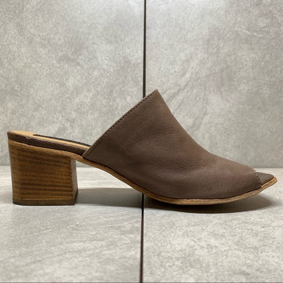 Steven by Steve Madden leather block heel slide 39 - Picture 9 of 15